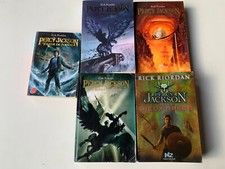 lot 5 livres Percy Jackson - Rick Riordan - Livre de poche et Grands formats
