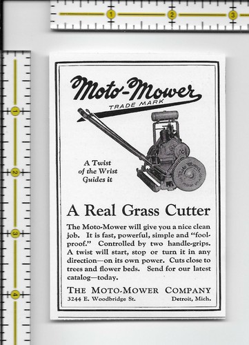 Moto mower company real - moto, a