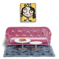 Lundby Maison de Poupées Ensemble Meubles Salon Moderne Canapé Et Café Tables