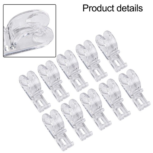 Crochets fixation rideaux - crochets,