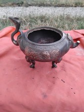 ancien  pot brule parfum en