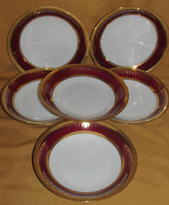 Série de 6 assiettes creuses