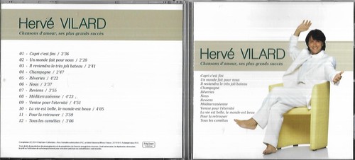 Titres herve vilard - cd, 12