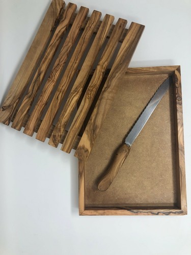 New knife and wooden - new, board