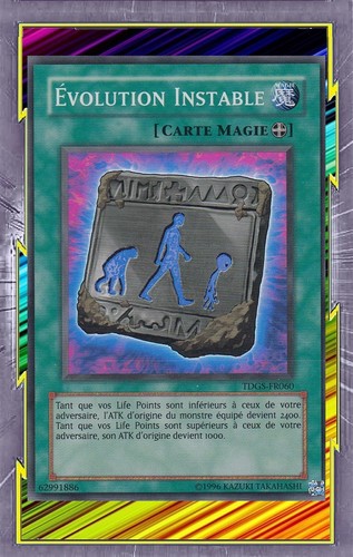 Evolution instable tdgs fr060 - instable, tdgs-fr060