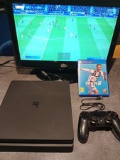 Console Playstation 4 PS4 slim 1 TO + manette officielle + jeu