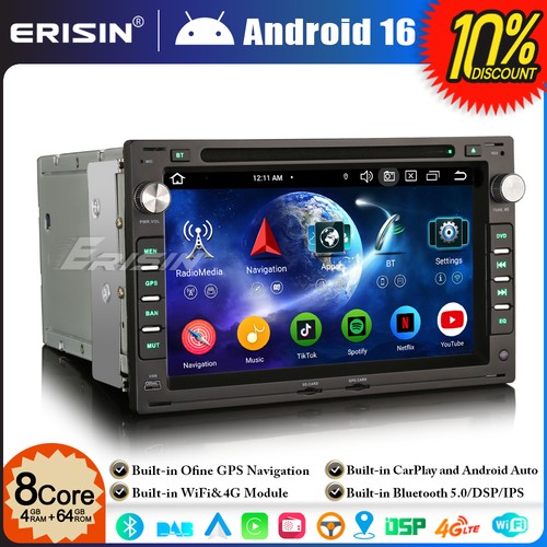 Android autoradio dab cd - 16,