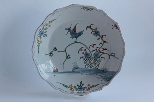 Assiette faïence rochelle - assiette,