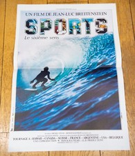 SPORTS Affiche cinéma 40x60 JEAN-LUC BREITENSTEIN - SURF