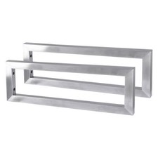 2 EQUERRES DE FIXATION EN INOX