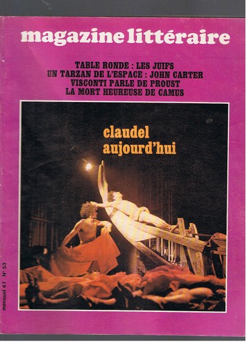 Magazine litteraire 1971 - magazine,