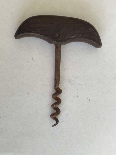 Ancien tire bouchon - tire, manche