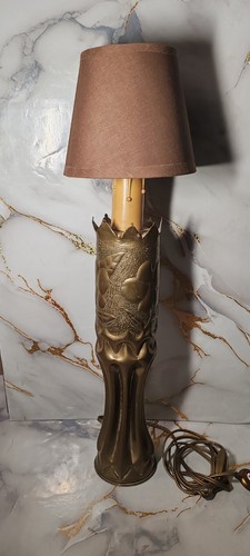 Artisanat tranchée lampe - artisanat, de