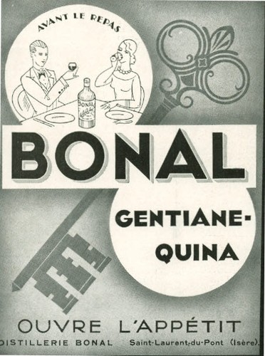 Publicité ancienne bonal - publicité,