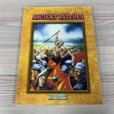 Livre Souple Warhammer Ancient Battles Historique 2005 Règles Révisées