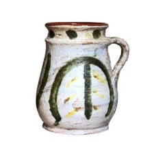 CÉCILE DEIN Vase à Anse Céramique Terre Cuite 1960 Jouve Picasso Derel