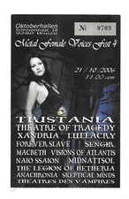 RARE / TICKET BILLET CONCERT -