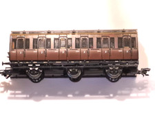 MARKLIN VOITURE VOYAGEURS 3E CL - 3 ESSIEUX TYPE PORTIERES LATERALES  - Aménagée