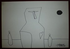  Pierre Demarne encre sur