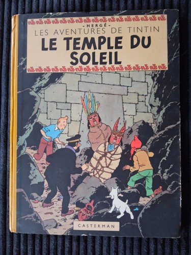 Tintin temple soleil - tintin,
