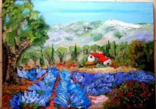 ART TABLEAU PEINTURE  MONT