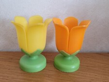 Lot de 2 coquetiers vintage en