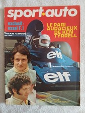 SPORT AUTO N°143 12/1973 SCHECKTER DEPAILLER CEVERT CHAMPIONNAT D'EUROPE CAPRI