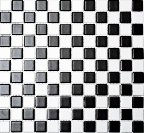 Mosaikmatte carreau échecs - mosaikmatte,