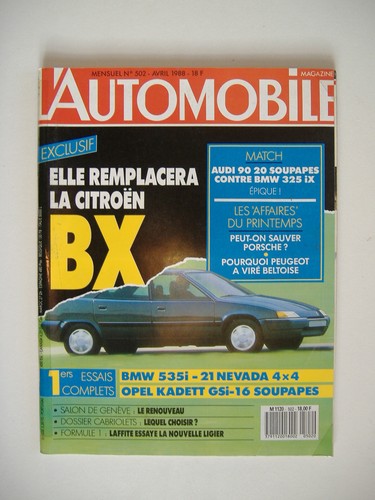 Automobile magazine 502 - l'automobile,