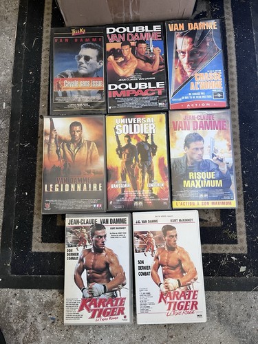 Lot cassettes vidéo vhs - lot,