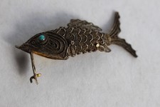 Pendentif vinaigrette argent