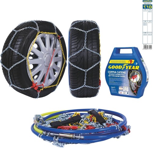 Chaînes neige goodyear 9 - à,