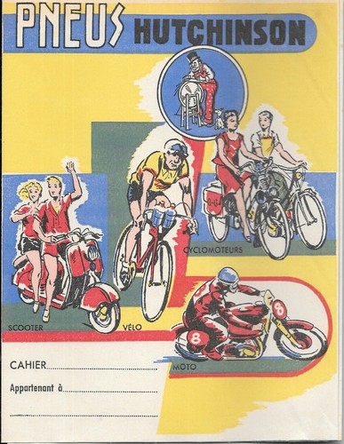 Protege cahier papier pub - cahier,