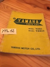 Yamaha parts list 125 YAS1 YAS1C  catalogue pièce détachée édition 1968