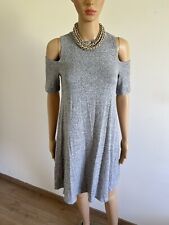 Robe grise avec épaules dénudées Hollister taille XS TBE