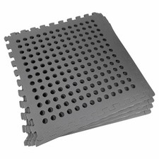 Tapis caillebotis atelier dimension 61x61cm (multi-usage) (lot de 4)