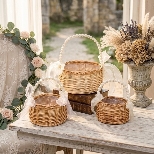 Panier mariage fleurs - , fille