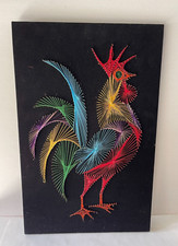 GRAND TABLEAU VINTAGE EN FIL