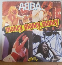Disque vinyle 45 tours ABBA   money, money, money