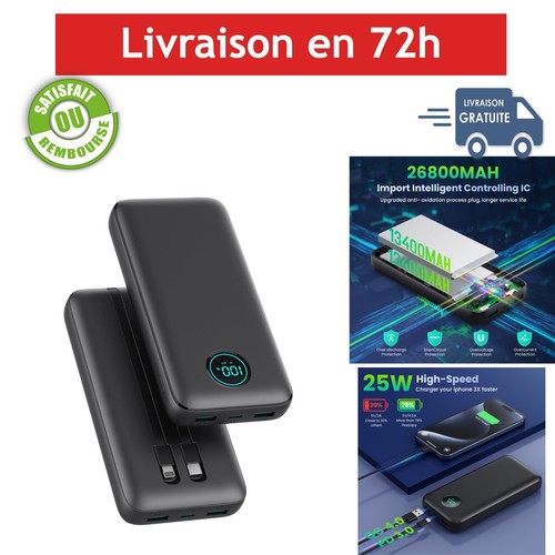 Batterie externe 26800mah - externe,