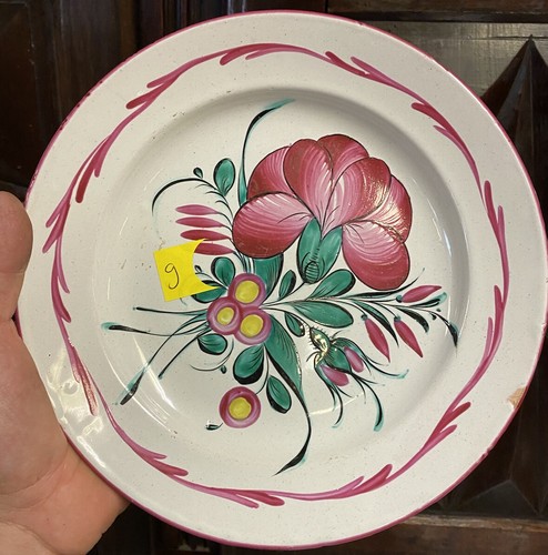 Assiette ancien faïence - assiette,
