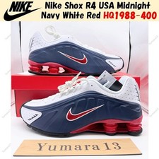 Nike Shox R4 USA Midnight Navy