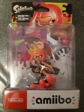 amiibo splatoon inkling girl fille neon rose pink nintendo switch wii u 3ds