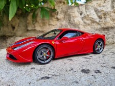 6& Ferrari 458 Spéciale rouge 1/18 Hot wheels Elite