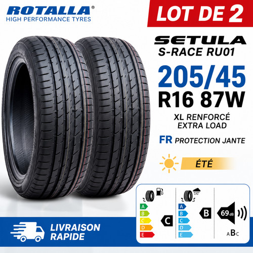 Lot pneus 205 45 - 🛞, r16