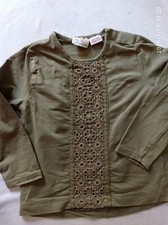 polo vert de Zara 12/18 mois