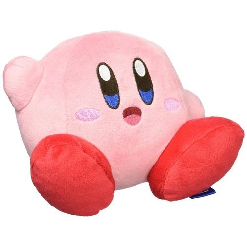Peluche kirby sitting - kirby,