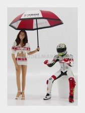 MINICHAMPS 313050001 Figurines - Pilote Valentino Rossi Et Dame de Parasol Gp
