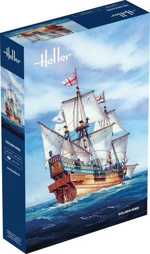 Heller voilier golden hind - voilier,