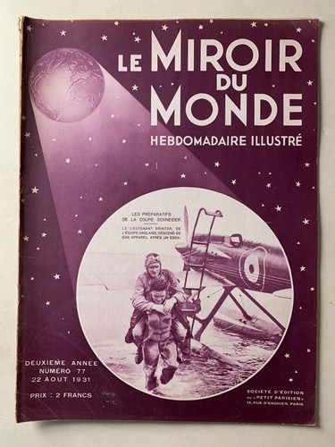 Miroir monde 77 1931 - le,